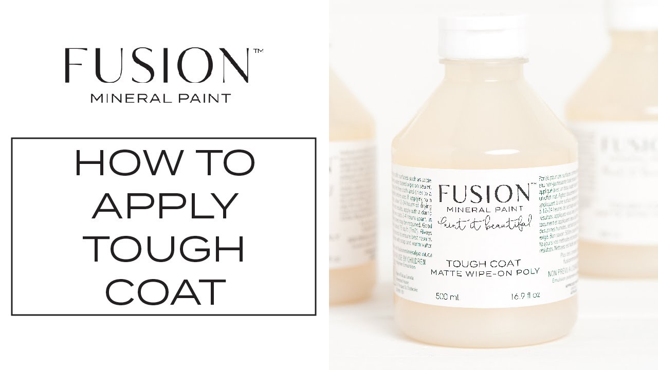 Как наносить матовую масляную краску Fusion Tough Coat&trade; Matte Wipe-On Poly | Минеральная краска F...