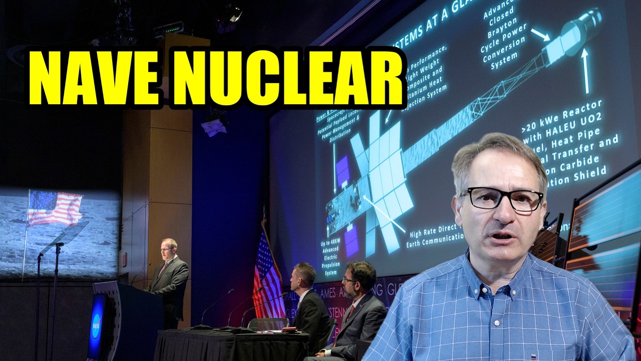 As&iacute; ser&aacute; la NAVE NUCLEAR de la NASA con destino MARTE Space Reactor 1 Freedom