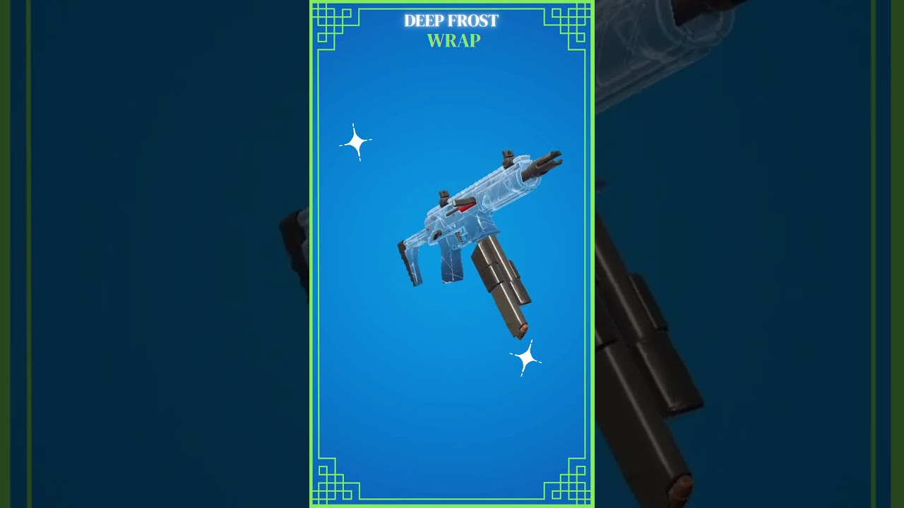 Deep Frost Wrap ✔ Uncommon Wrap Fortnite
