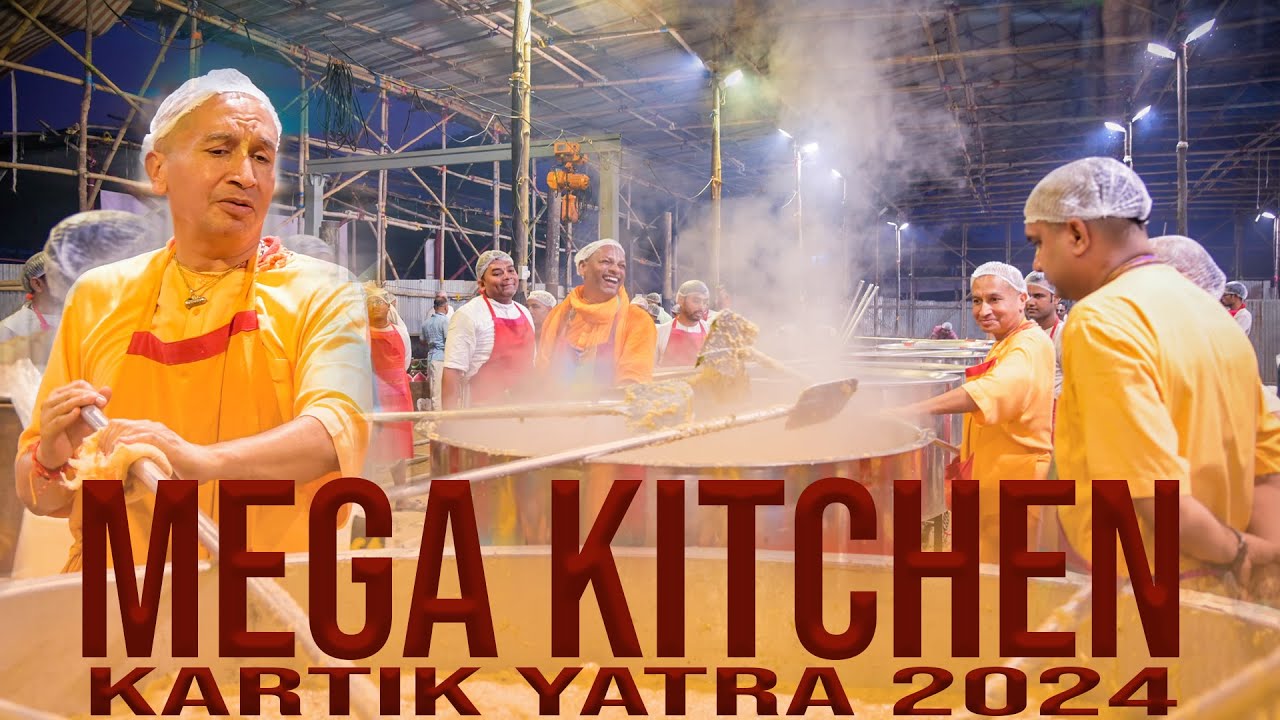 Kartik Yatra Mega Kitchen | Gauranga Das | Kartik Yatra 2024 | Radhanath Swami