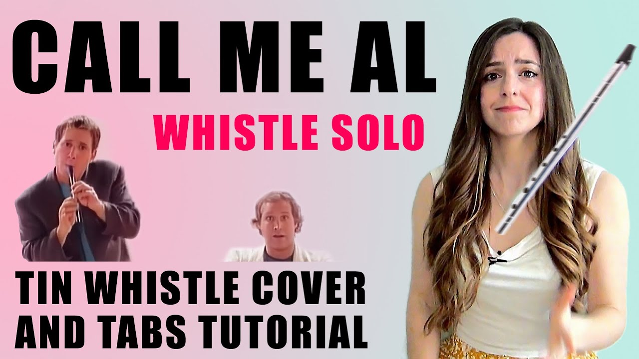 Call Me Al - Paul Simon | TIN WHISTLE SOLO - Cover & Tab Tutorial