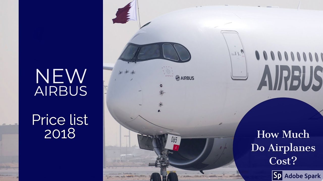 Airbus aircraft list prices for 2018 : Jetline Marvel.
