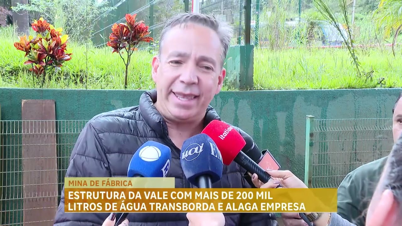 Transbordamento de reservatório da Vale provoca impactos ambientais em cidades de MG