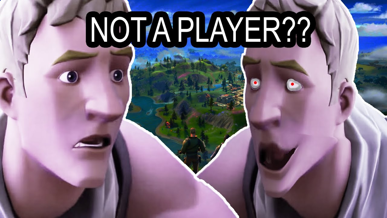 HE WASN'T A PLAYER... FORTNITE HORROR STORY