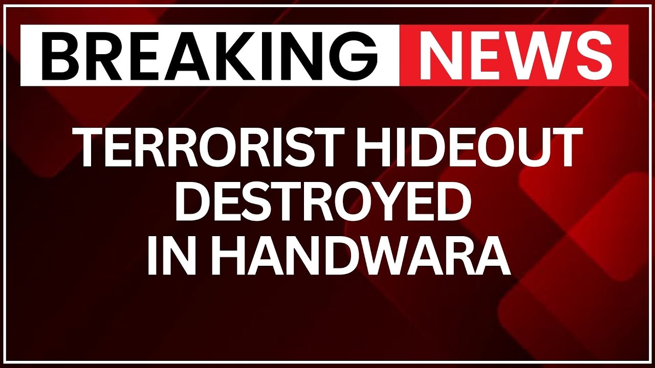 Breaking: Security Forces Demolish Terrorist Hideout in Handwara, Weapons Seized | NewsX