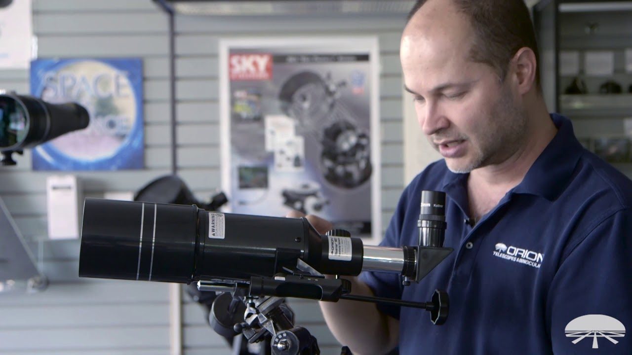 Overview of the Orion Observer 80ST 80mm Equatorial Refractor Telescope - Orion Telescopes
