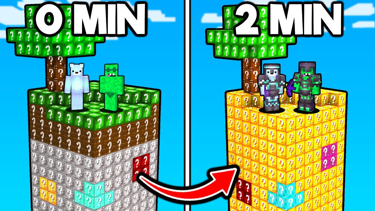 One LUCKY Chunk, But it Changes EVERY MINUTE...