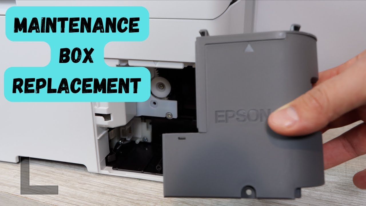 Epson ET 15000 Maintenance Box Replacement