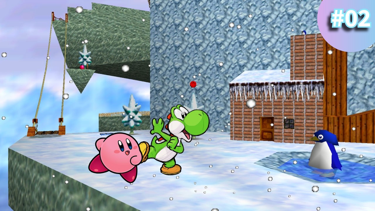 I repeat, DO NOT PLAY SNOW LEVELS😡(SM64 Pt 2) ft@iiiamjustin