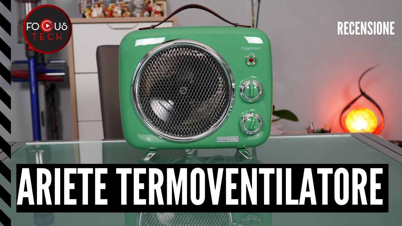 ARIETE TERMOVENTILATORE VINTAGE recensione: DESIGN e qualità al GIUSTO PREZZO