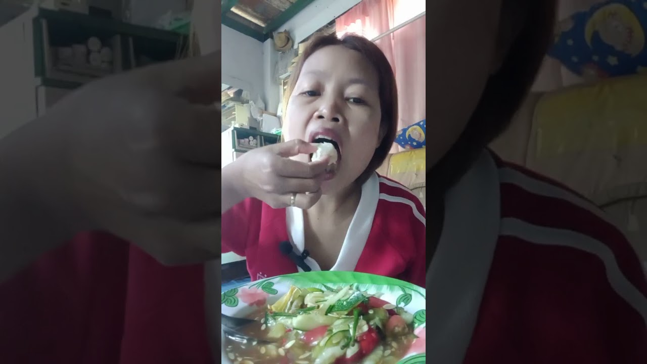 กินข้าวกันจ้า ตำแตงหมูทอด #แบบบ้านๆสไตร์อ้อม 