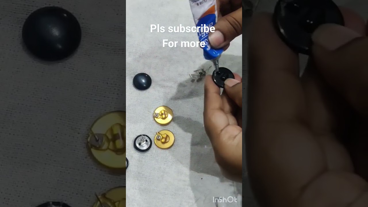 Fancy Buttons turned into a beautiful Earing studs 