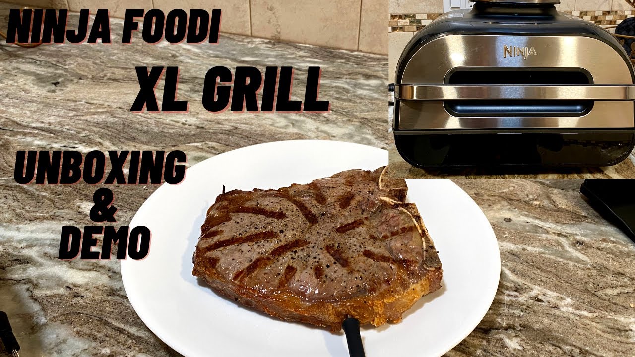 NINJA FOODI - XL GRILL UNBOXING AND DEMO