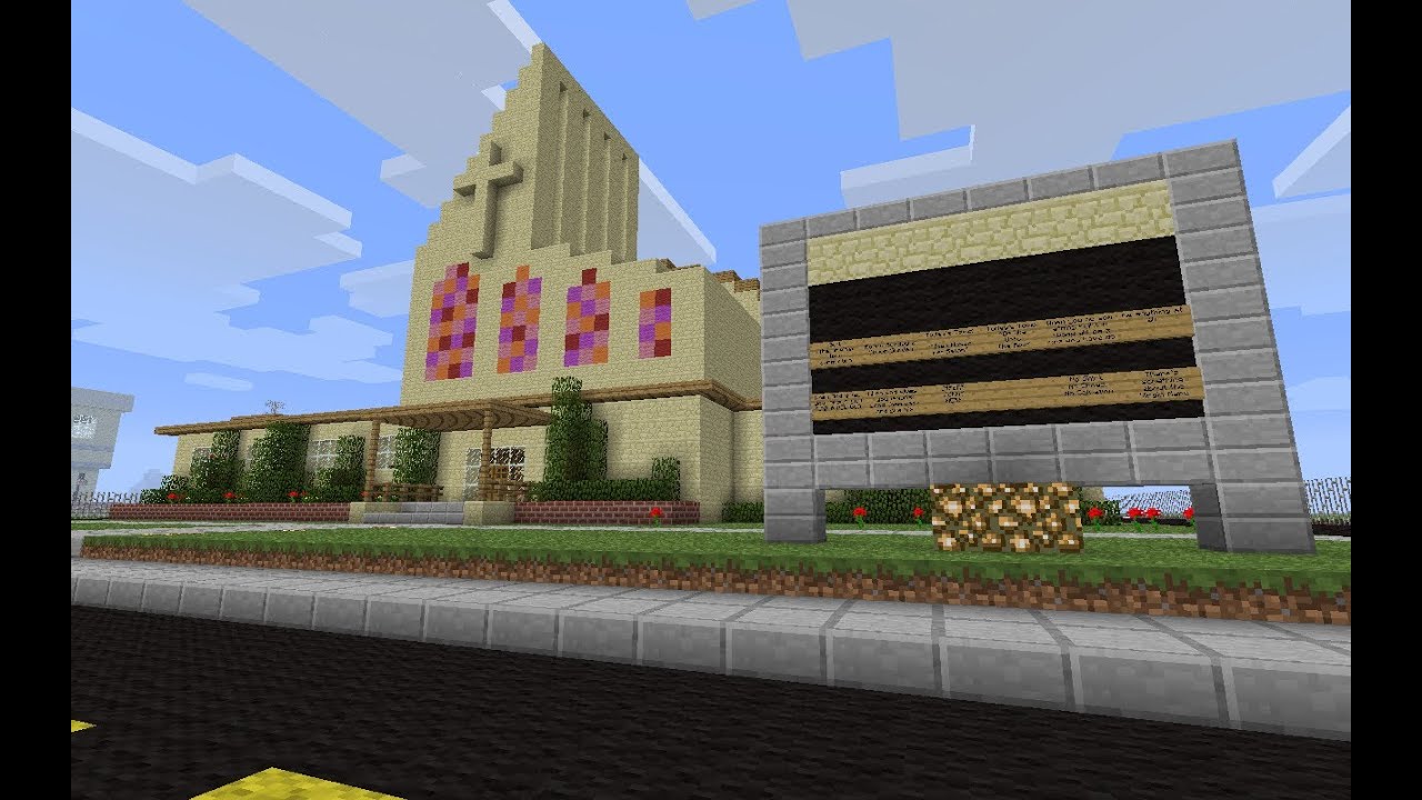 Minecraft: Springfield Church Tour