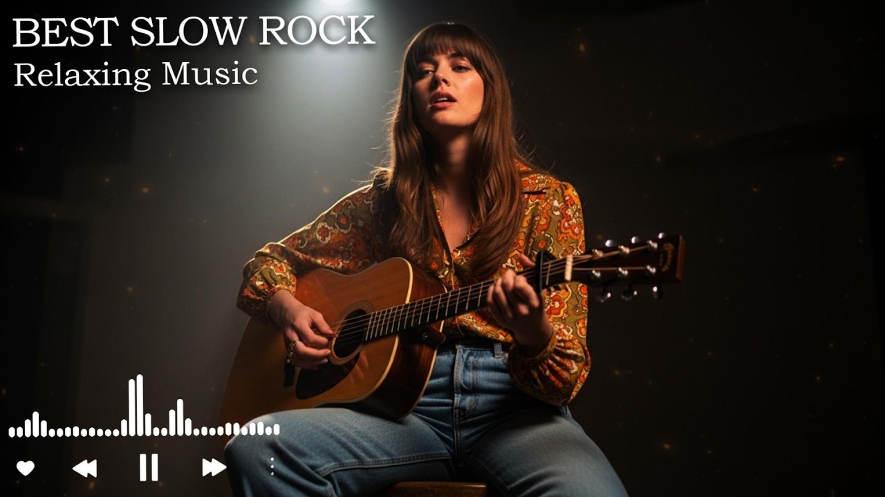 Golden Hour Slow Rock Love Song | Soothing Vocals for Relaxing Moments