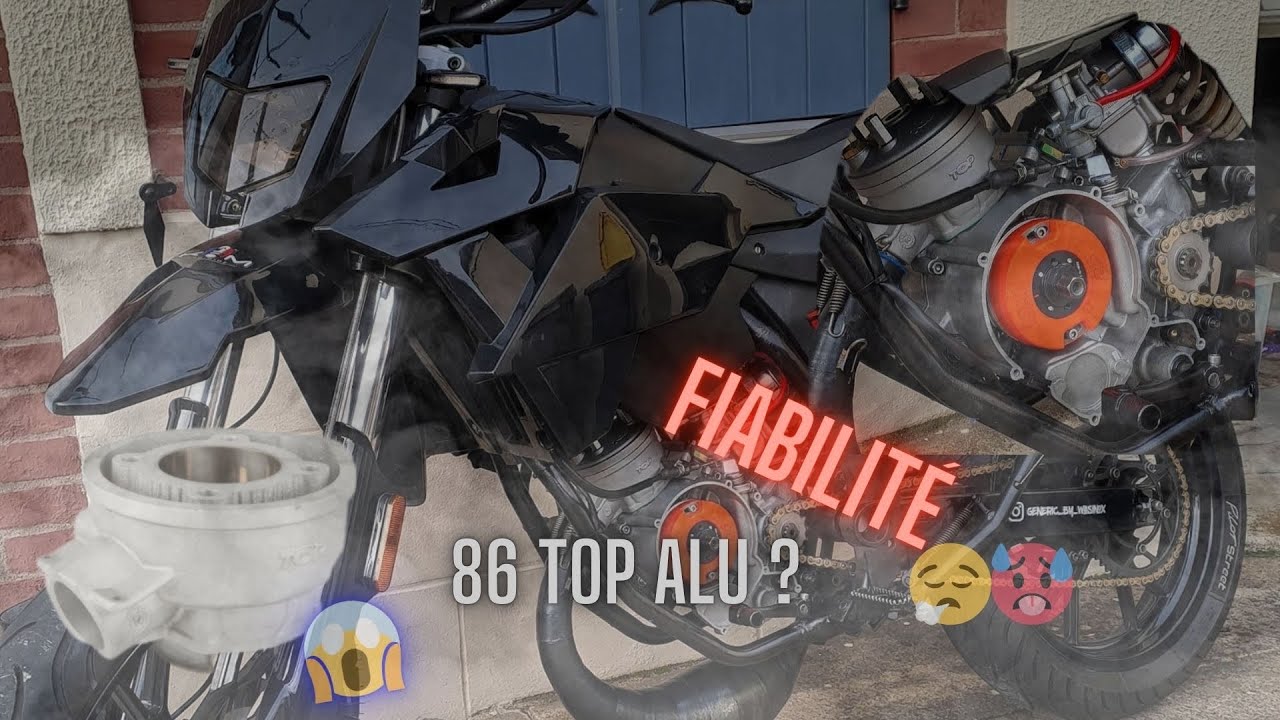 LE 86 TOP ALU, CYLINDRE ALU LE PLUS FIABLE ?    #86TOPALU #50cc #86