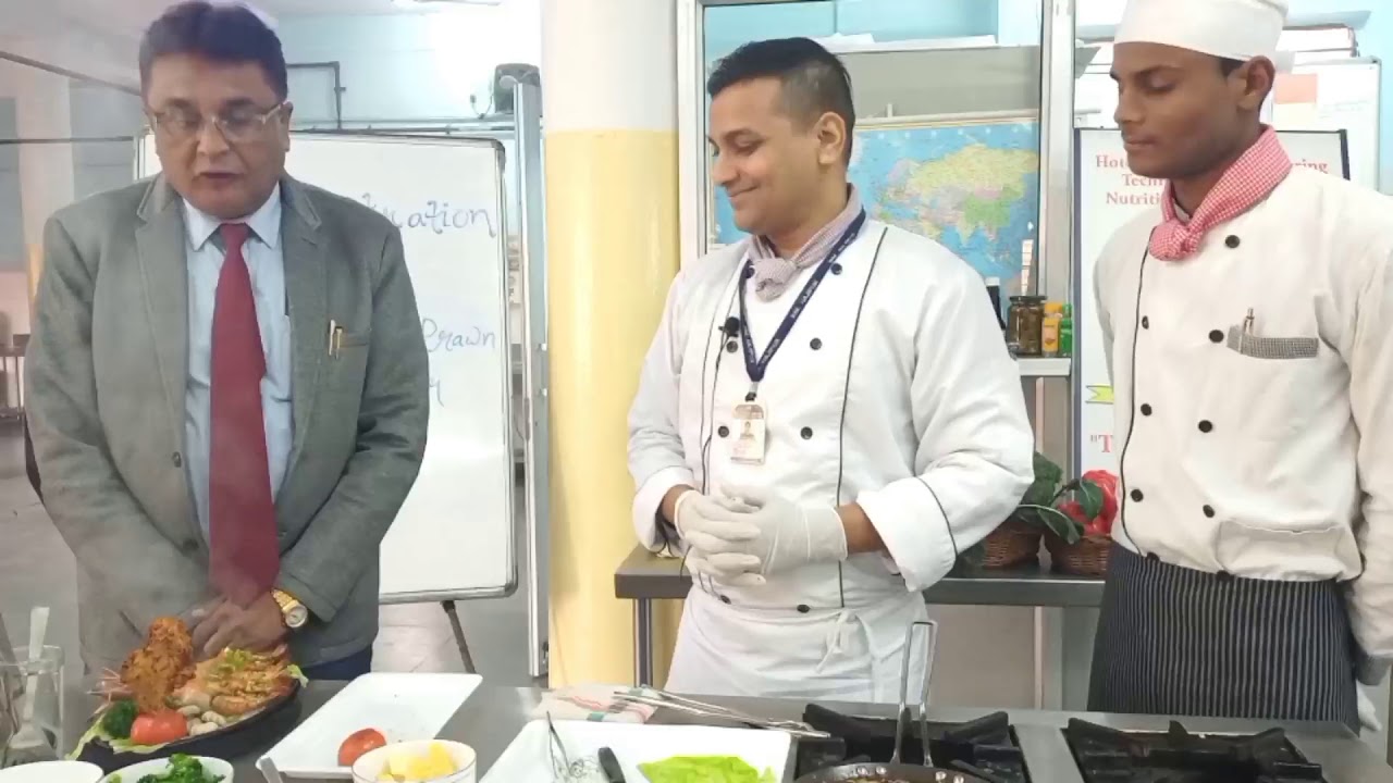 Grilled Prawns On Sizzler | By Chef Anupam @IHM Hajipur
