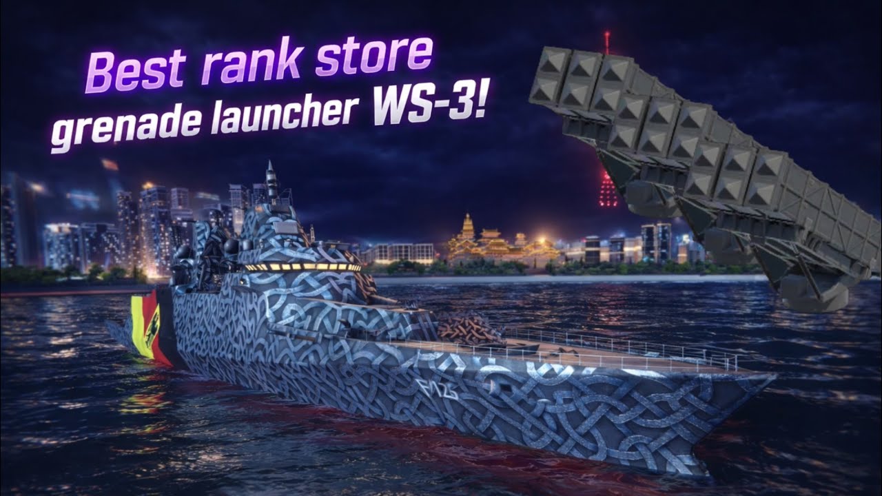 WS-3 (400mm) Best rank store Grenade launcher in Action with FGS F126 !🔥🔥🔥