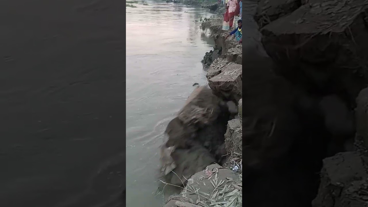 River erosion #shorts #viral #video#shortvideo