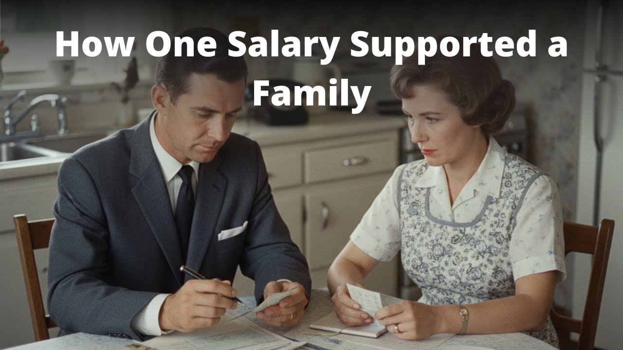Why One Salary Bought a House, Car, and Raised Kids in 1950 But Can't Today