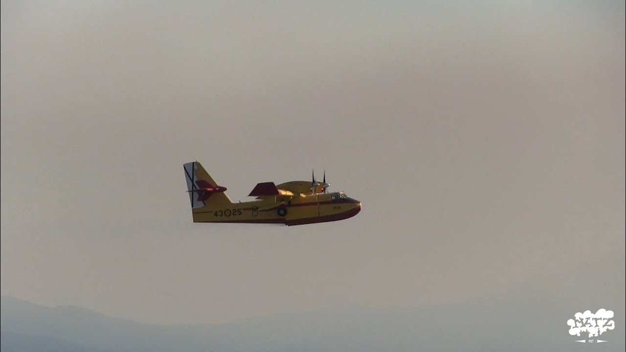 Canadairs et bombardier au coeur de l'action