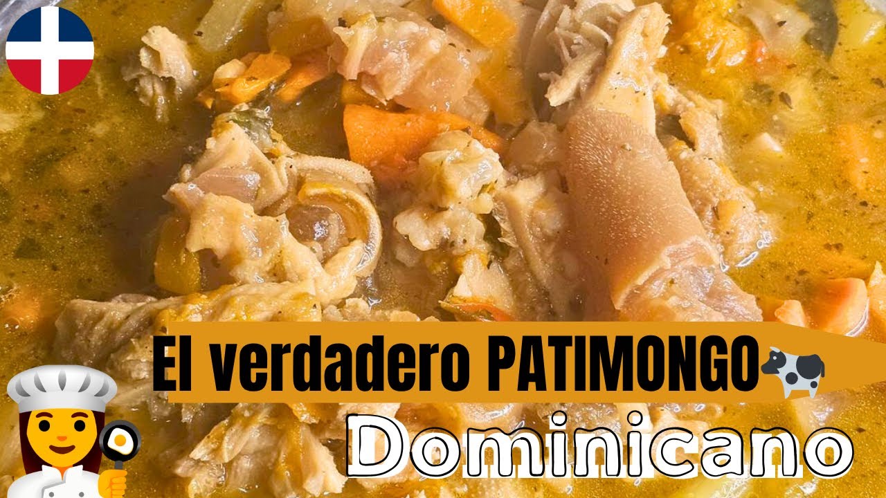 🔴EL VERDADERO PATIMONGO DOMINICANO 🔴 Receta paso a paso de Patimongo dominicano fácil 