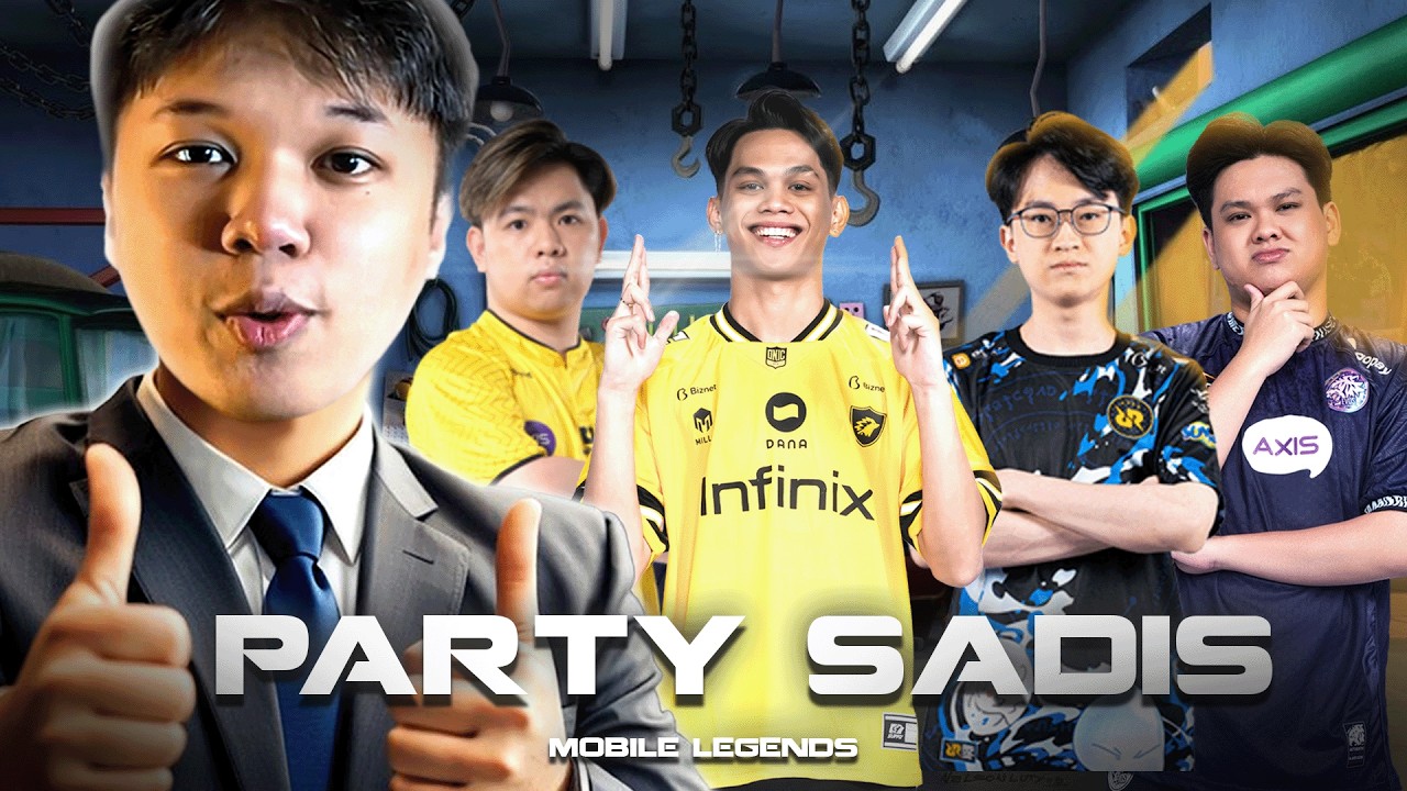 PARTY SADIS @rrq_skylar @albertttiskandar @driandlarsenn @rrq_sutsujin99   topup di lumi9.id