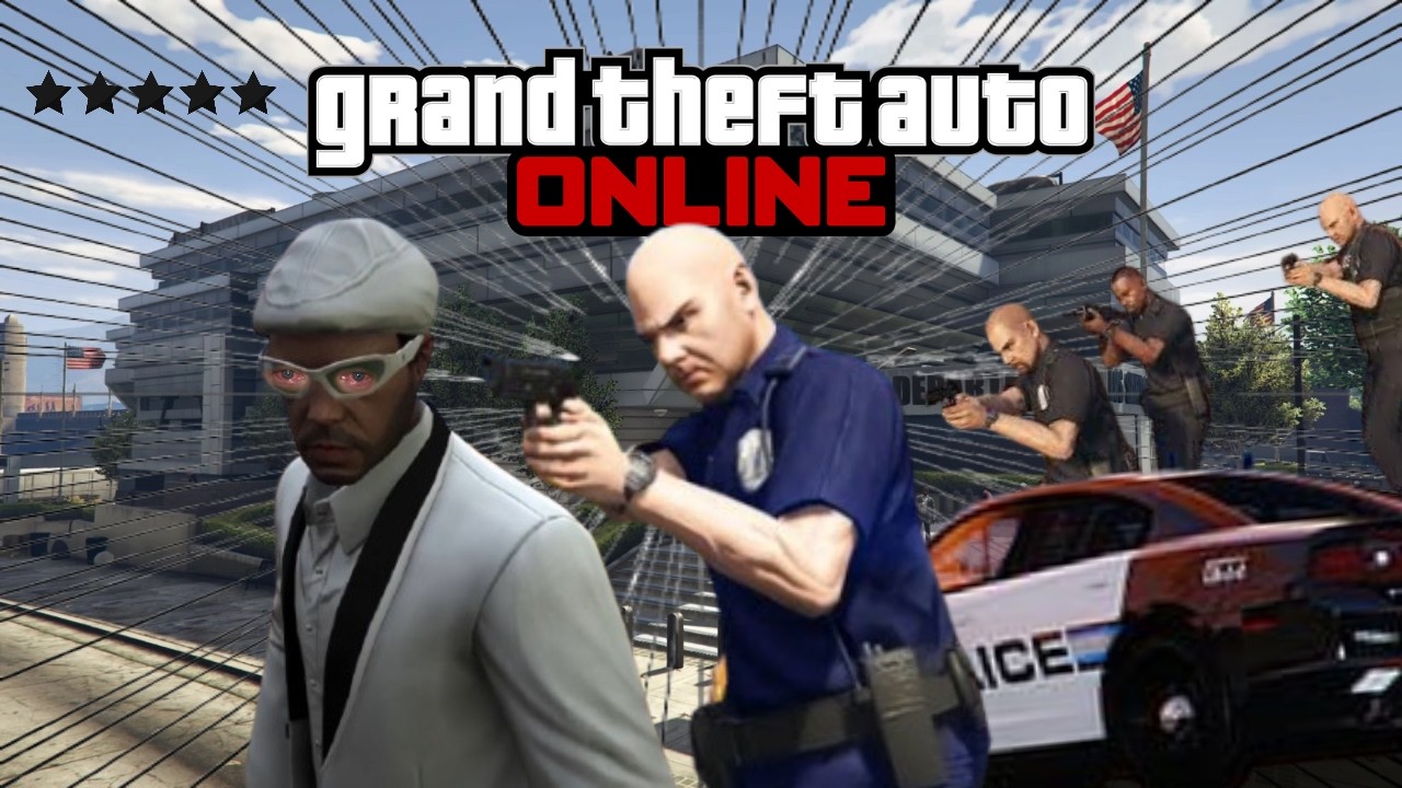 GTA 5 but We’re the WORST Cops Ever