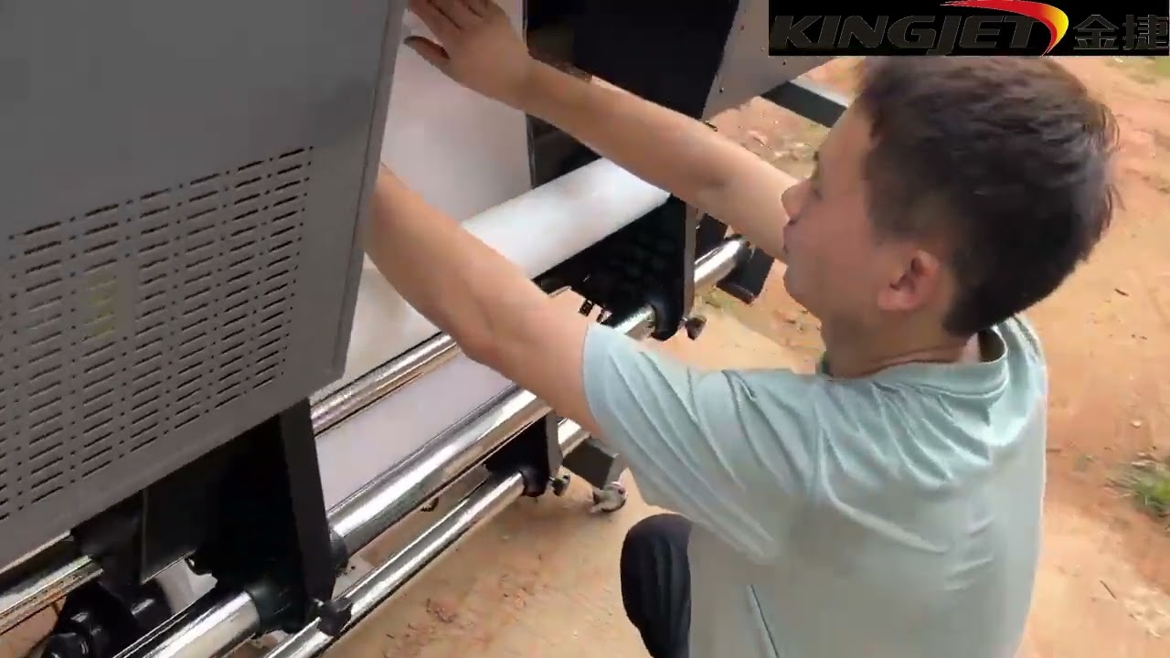 How to install Kingjet 60cm UV DTF Printer?