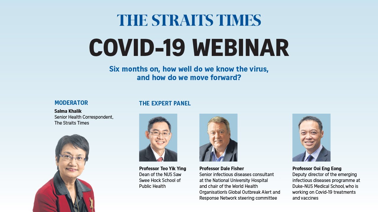 ST webinar: Covid-19, six months on