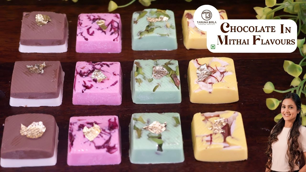 Festival Special Chocolate | Mithai Flavour Chocolate | Chef Taruna Birla