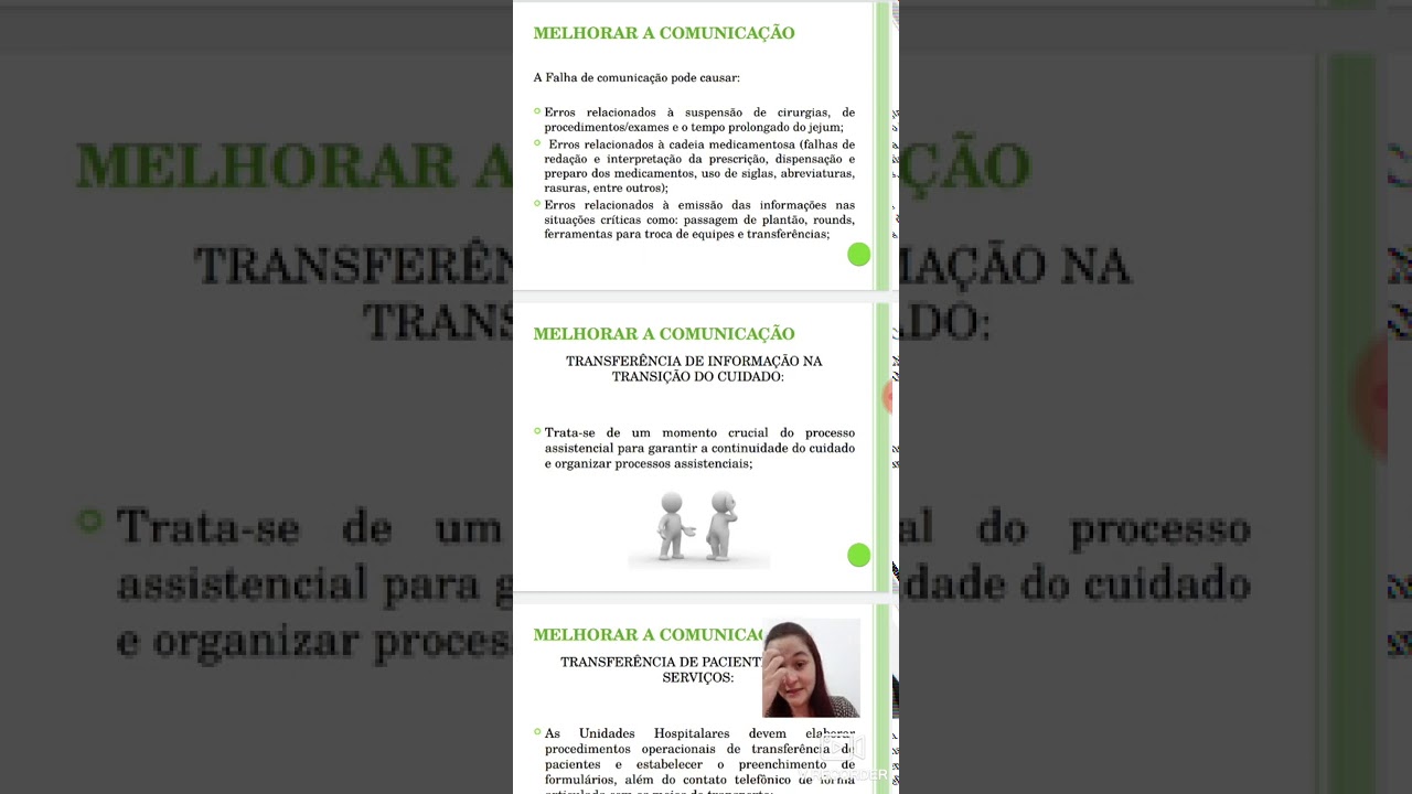 Aula 3: Melhorar a comunicação entre os profissionais de saúde (ATM45)