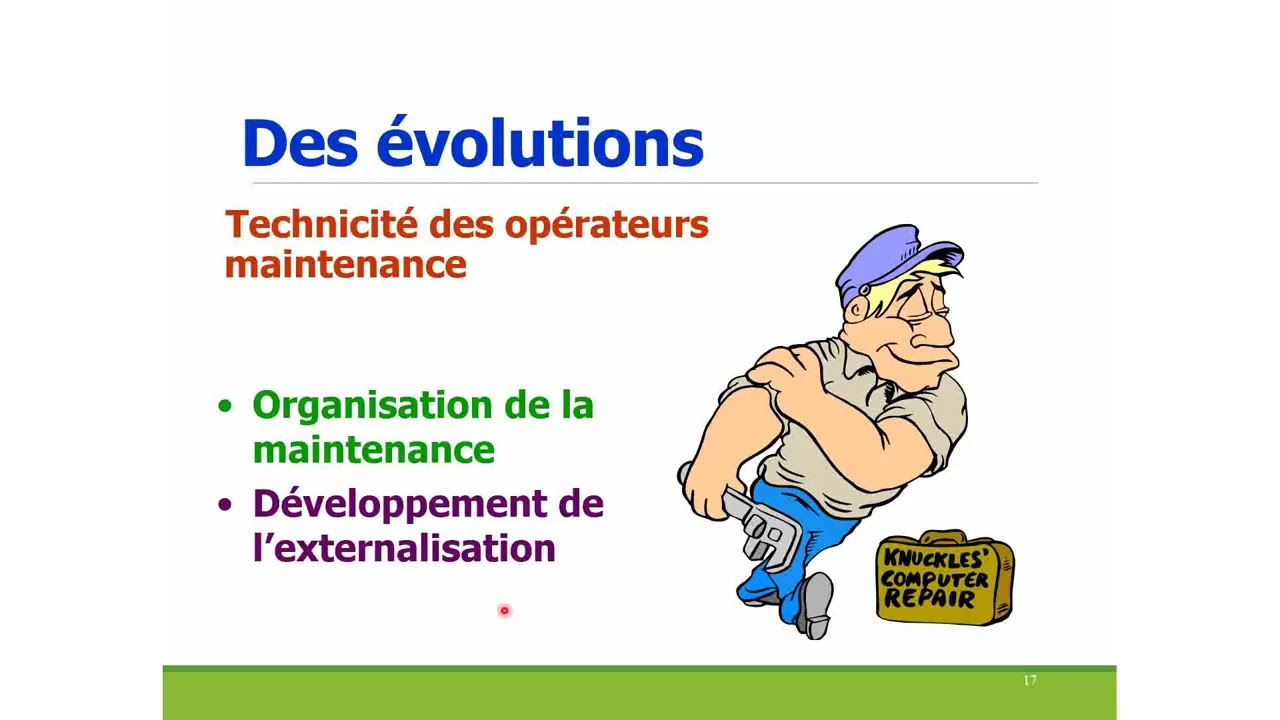 P0 Introduction, Défis et Evolution de la maintenance industrielle v3