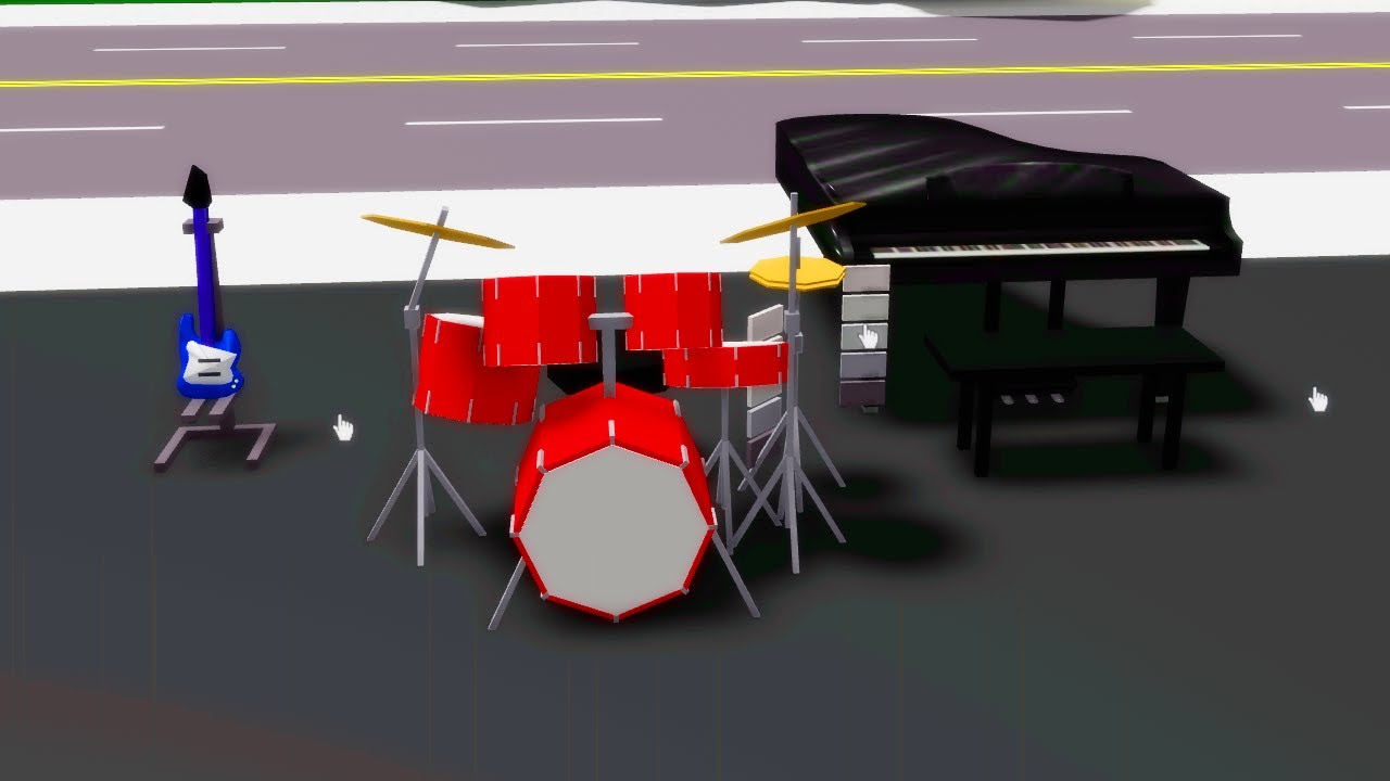Every New Prop In The New Roblox Brookhaven Rp Update (Drums, Pianos and More)