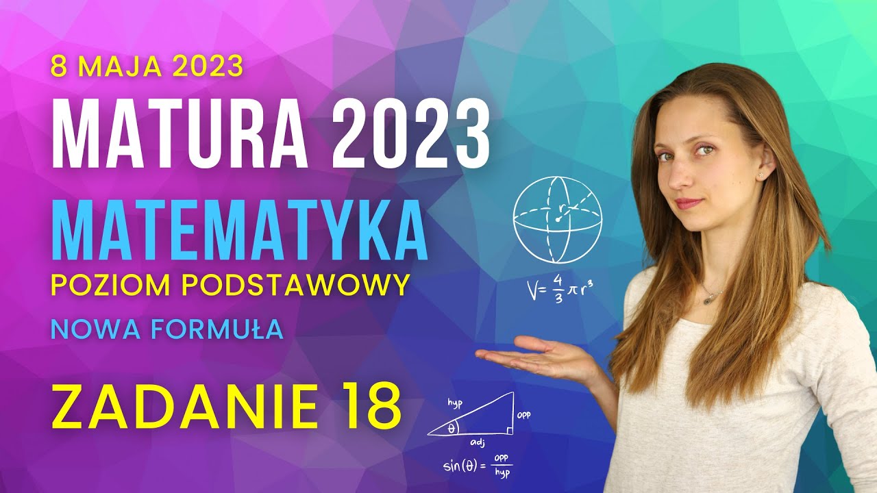 Zadanie 18 Matura Matematyka Maj 2023 Podstawa 👩‍🎓 Funkcje Trygonometryczne Ramię Wodzące Odpowiedzi