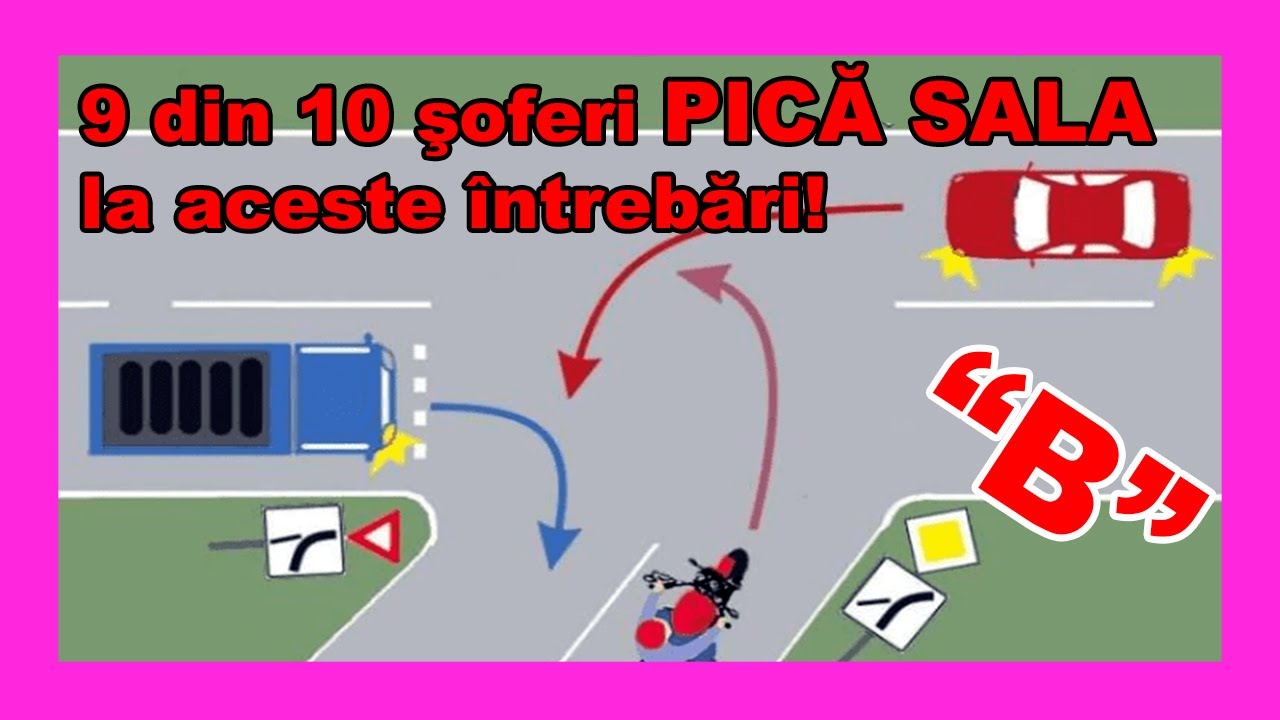 CHESTIONARE AUTO OFICIALE DRPCIV EXPLICATE *cum sa iei sala din prima? #33