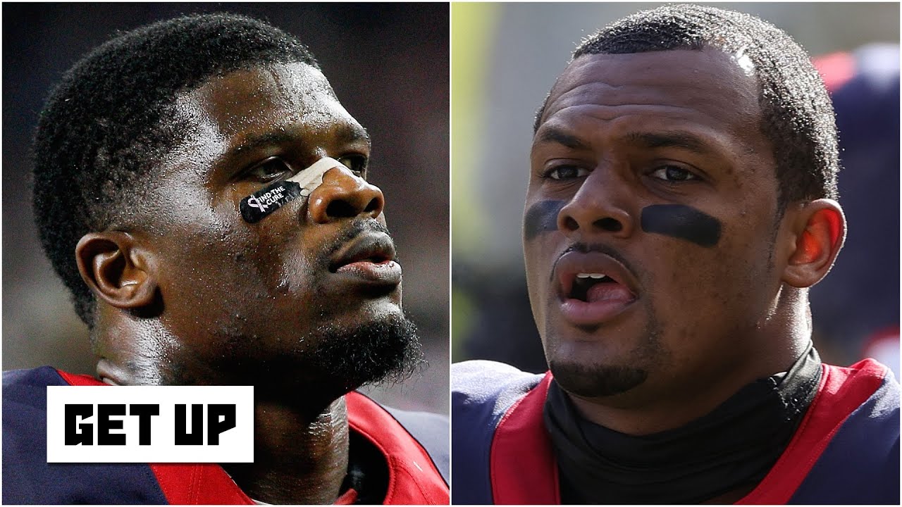Former Texans WR Andre Johnson says Deshaun Watson should stand his ground with team | Get Up