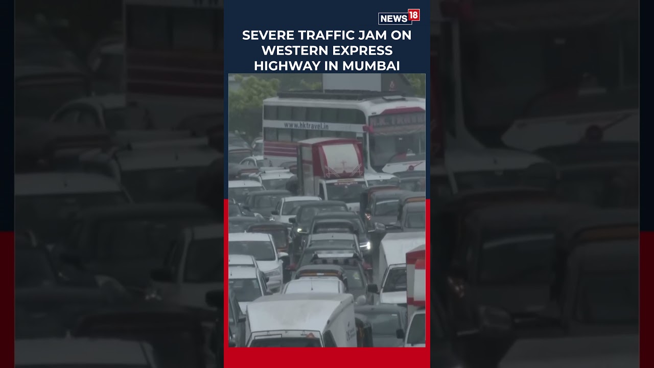 Mumbai Rain Chaos: Traffic Gridlock, Waterlogging as IMD Issues Red Alert Warning | India | N18S