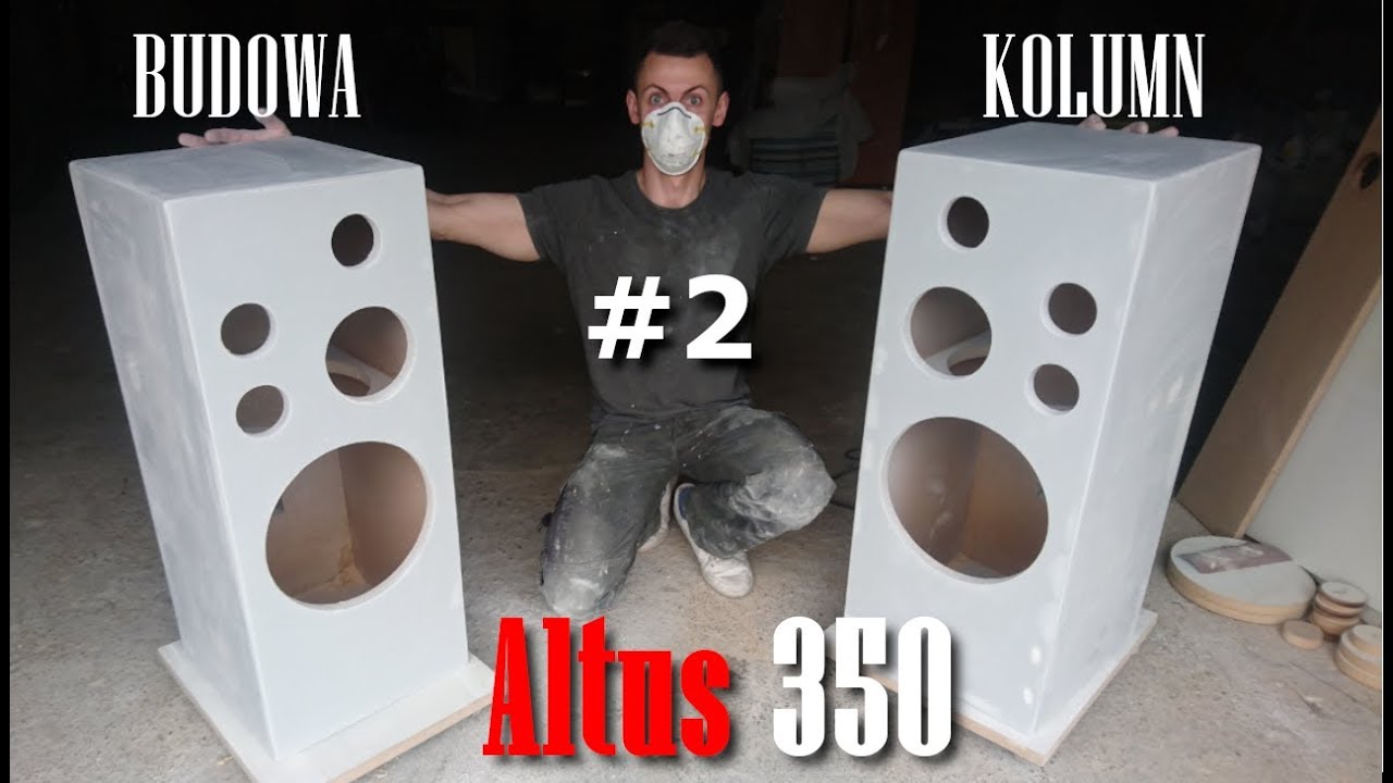 Budowa kolumn głośnikowych Altus 350 Diy #2 - Tonsil gdn 30/140#building speakers Diy