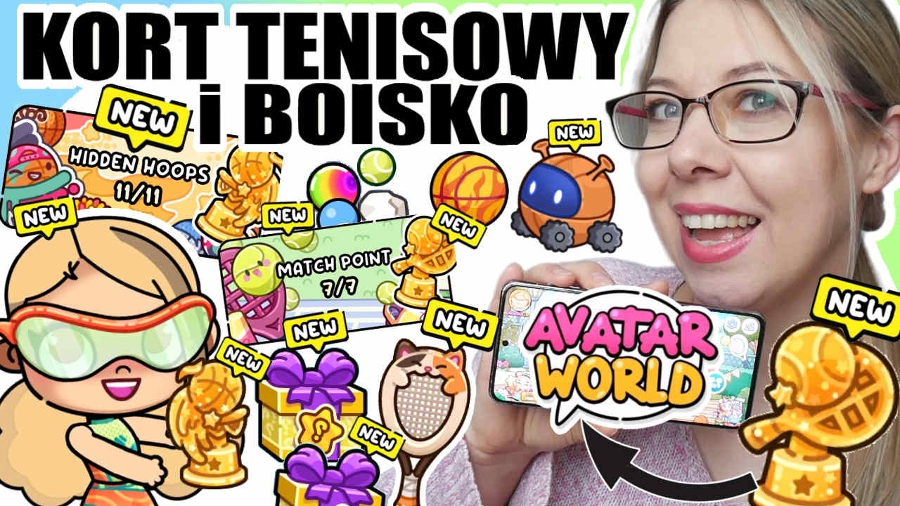 NOWE SEKRETY NA KORCIE TENISOWYM i BOISKU AVATAR WORLD #avatarworld #granatelefon