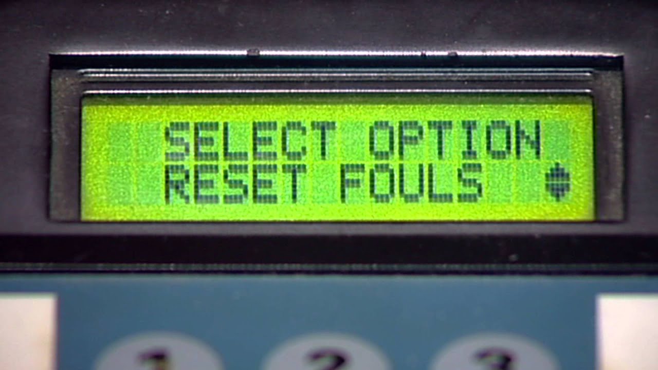 Advanced Option Menu Setting  - Basketball Scoreboard and Keyboard