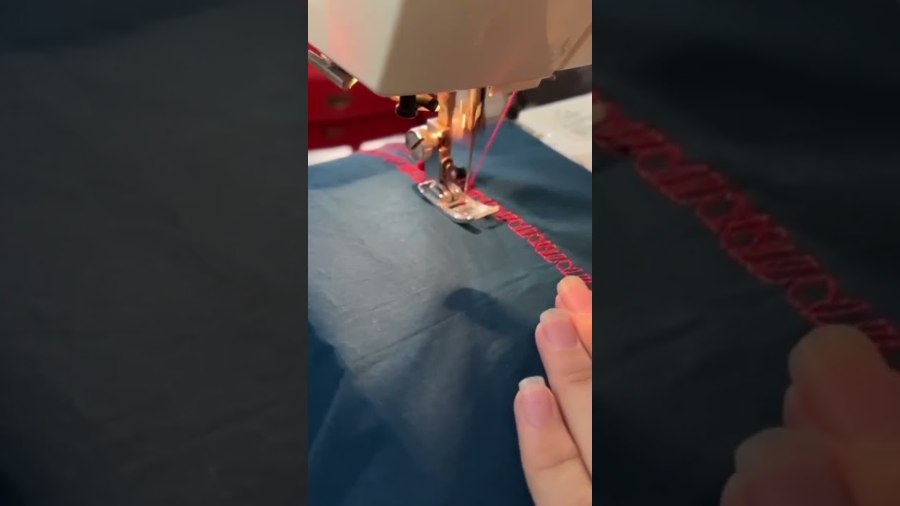 🪡 embroidery pohancha design 💫in computerized machine simple and beautifully design #miss sparrow 🕊️