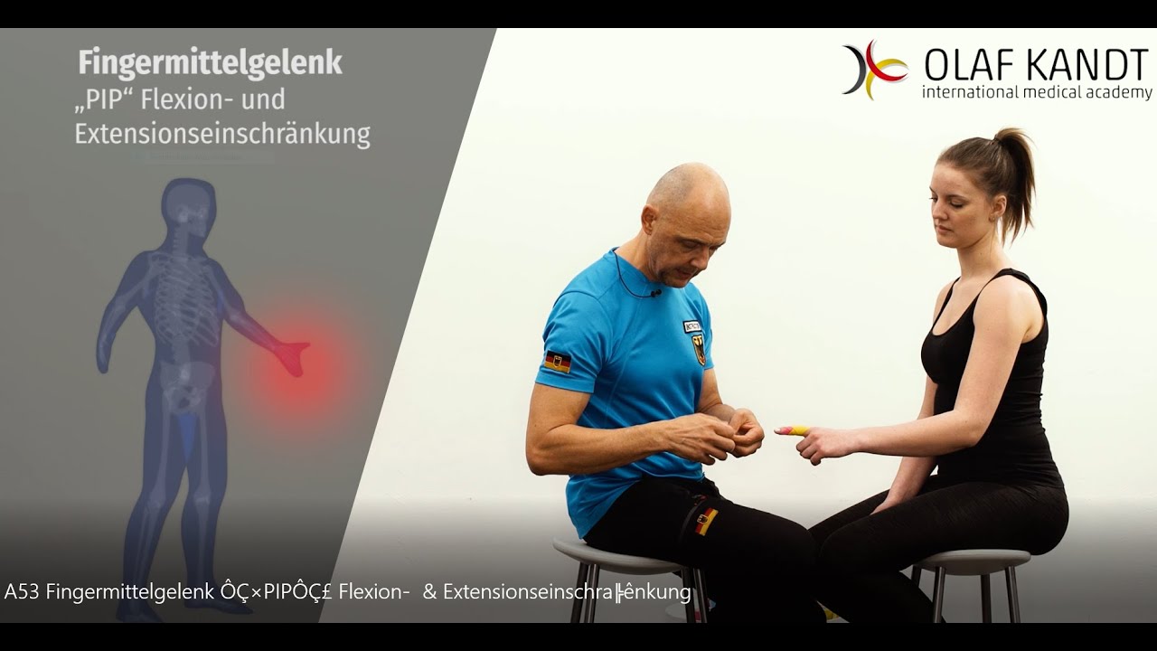 Fingermittelgelenk PIP Flexion- & Extensionseinschränkung
