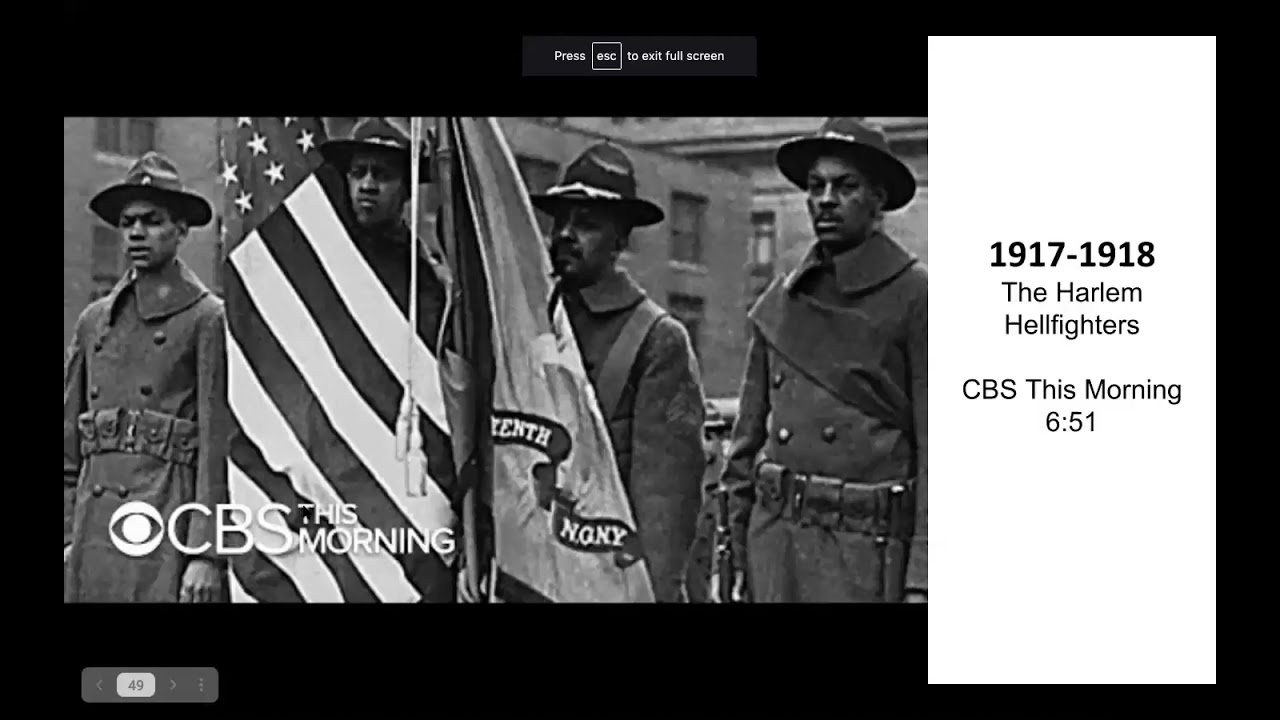 HIstory of Blacks in America (1900 1945)