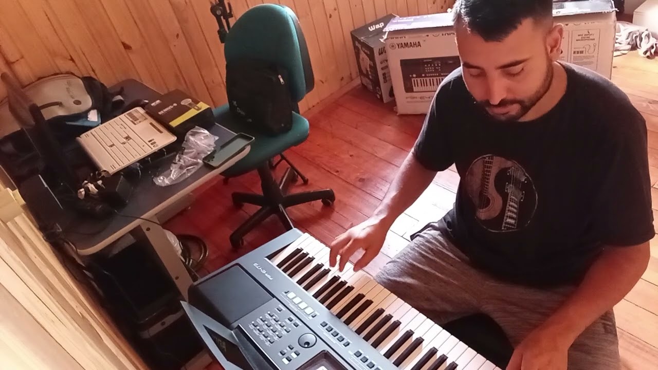 PSR E 473 - Ritmos Yamaha- Manu Batidão-  Daqui pra sempre.