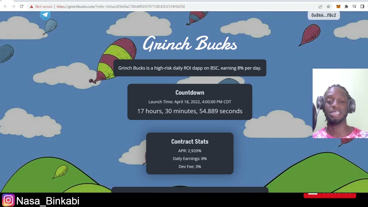 Grinch Bucks - Next Biggest Miner🤯🚀Launching Soon🔴 | DripFi Creator is Dev 🤑 Drip investors