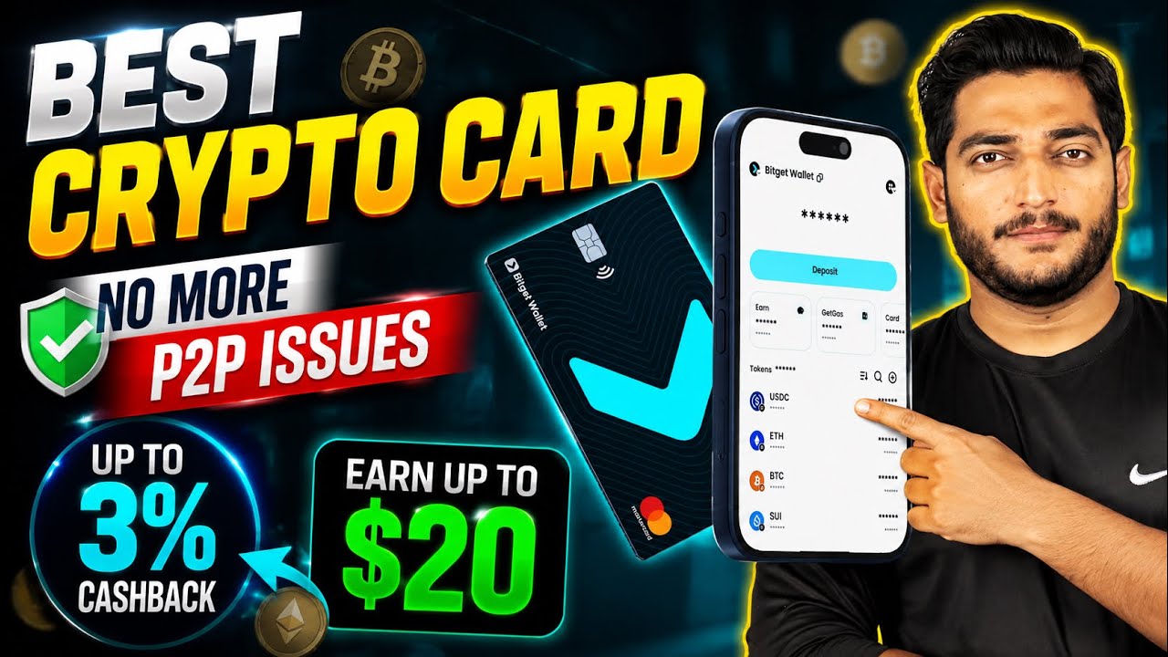 Best Crypto Card Bitget Wallet - No More P2P Issues