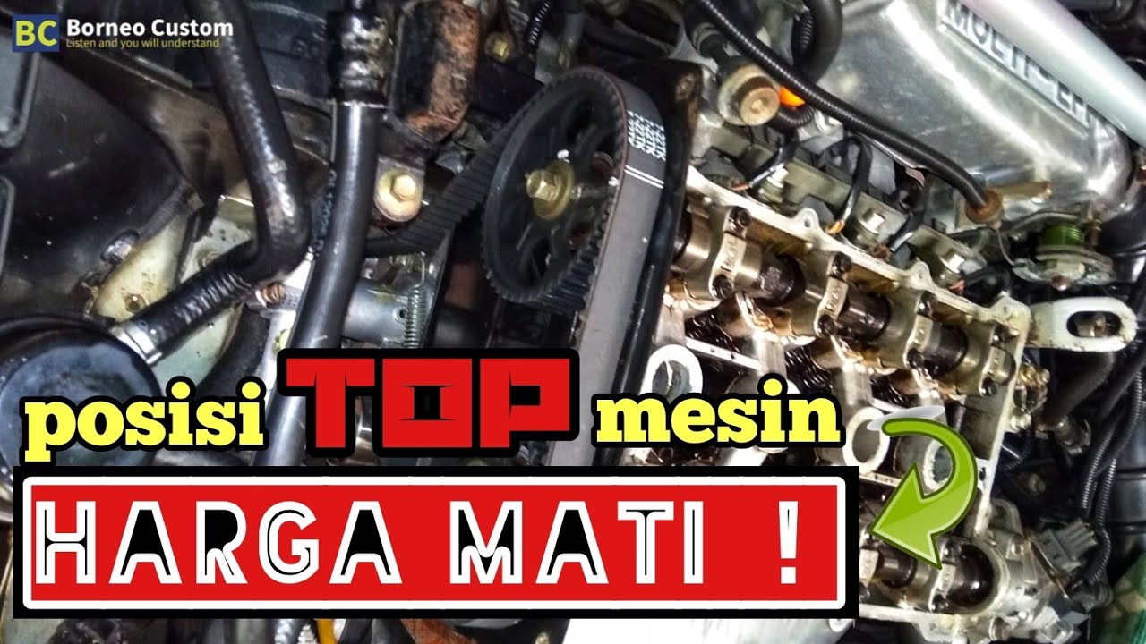 MENGGANTI TIMING BELT DAN SEAL NOKEN AS TIMOR DOHC