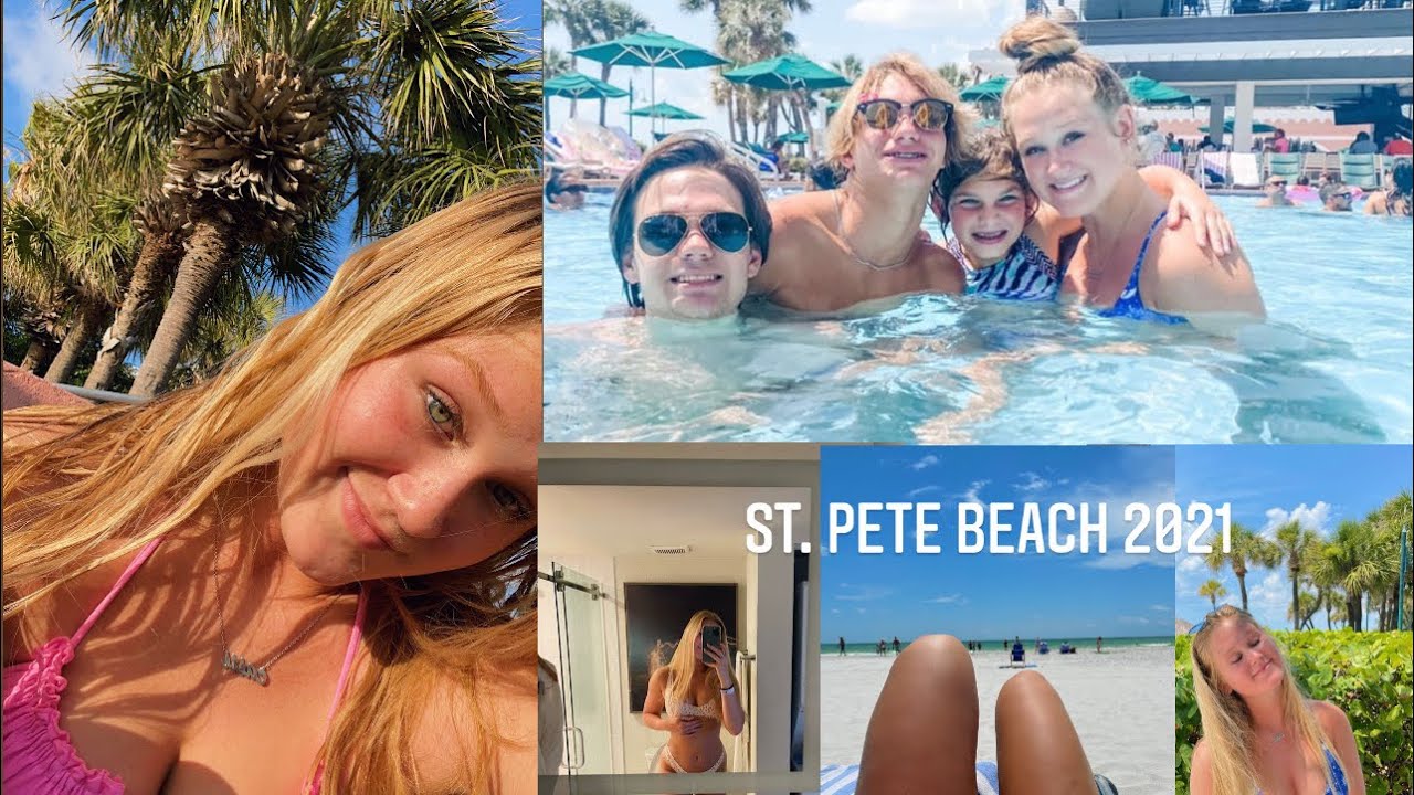 back at the beach ... but with the fam! st. pete beach, florida