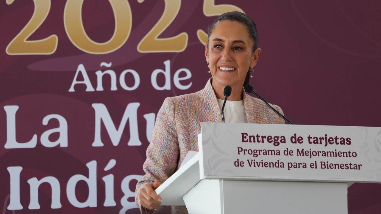 Entrega de tarjetas Vivienda para el Bienestar. Ixtapaluca, Estado de México